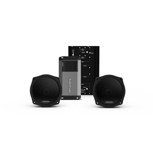 Rockford Fosgate Stage Speaker & Amp Kit Harley-Davidson Street Glide & Electra Glide (Gen-3) 1998-2013
