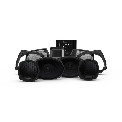 Rockford Fosgate Stage Speaker & Amp Kit Harley-Davidson Street Glide & Electra Glide (Gen-3) 1998-2013