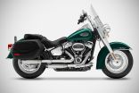 ZARD Exhaust Slip-Ons Overlapped Harley Davidson Heritage Classic 2017-2027