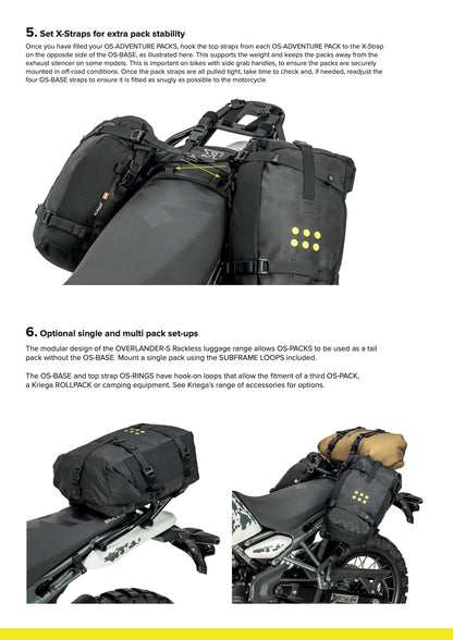 Kriega OS-Base Pannier Mounting Kit Royal Enfield Himalayan