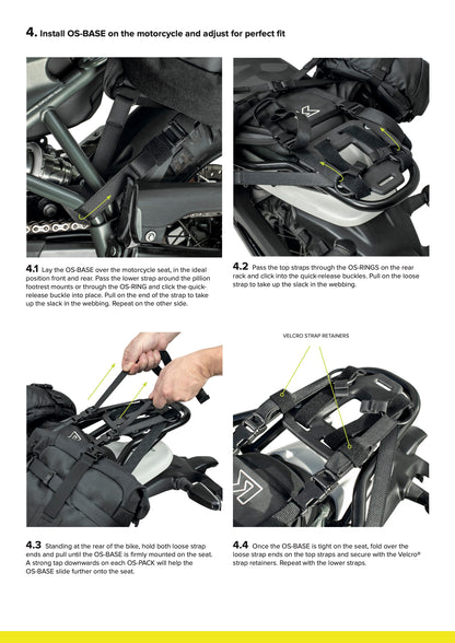 Kriega OS-Base Pannier Mounting Kit Royal Enfield Himalayan