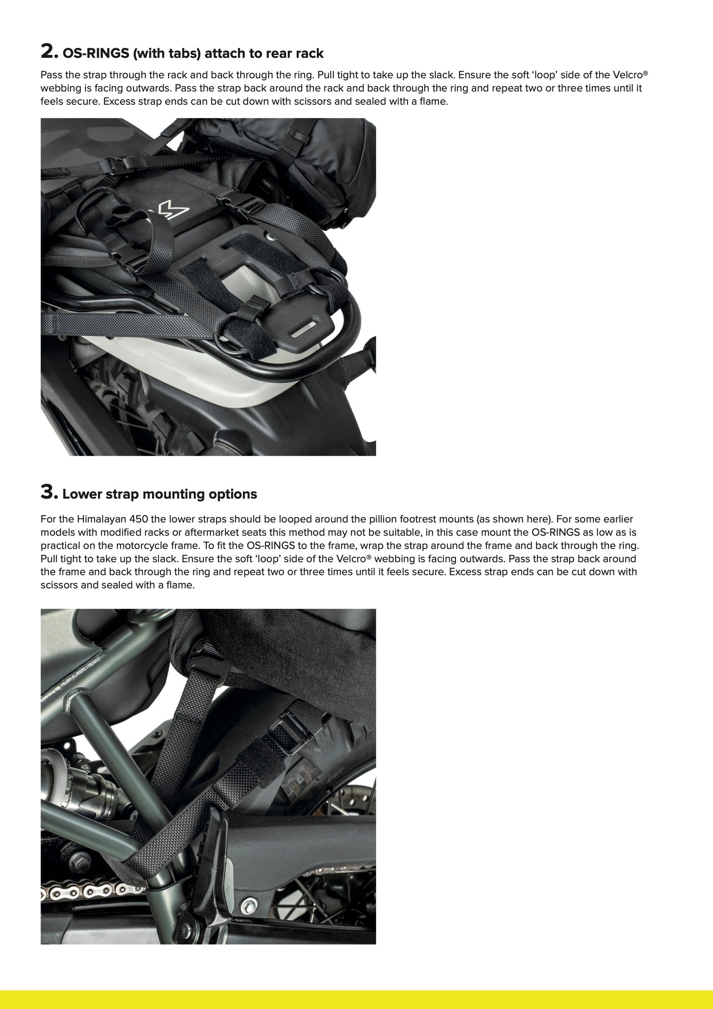 Kriega OS-Base Pannier Mounting Kit Royal Enfield Himalayan