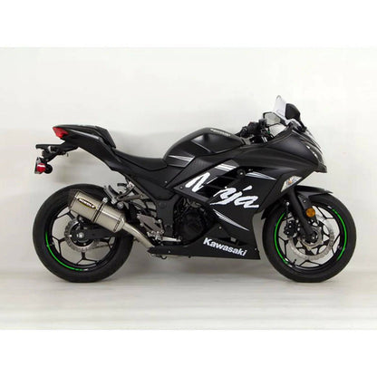 Hindle Evolution Full Exhaust System Kawasaki Ninja 300 2013-2017