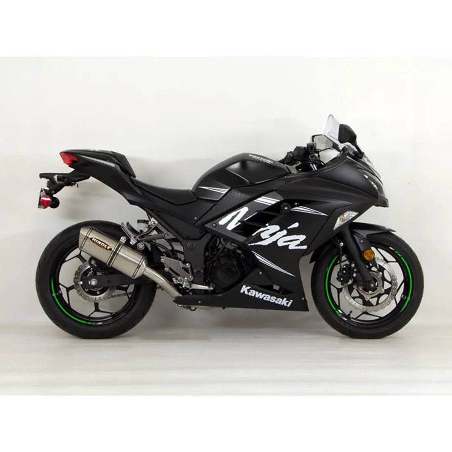 Hindle Evolution Full Exhaust System Kawasaki Ninja 300 2013-2017