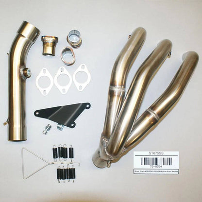 Hindle Evolution Full Exhaust System Triumph Street Triple 2013-2016