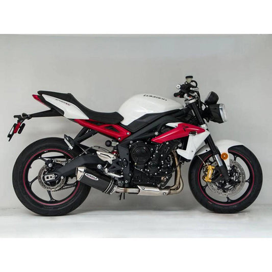 Hindle Evolution Full Exhaust System Triumph Street Triple 2013-2016 - Adventure Parts