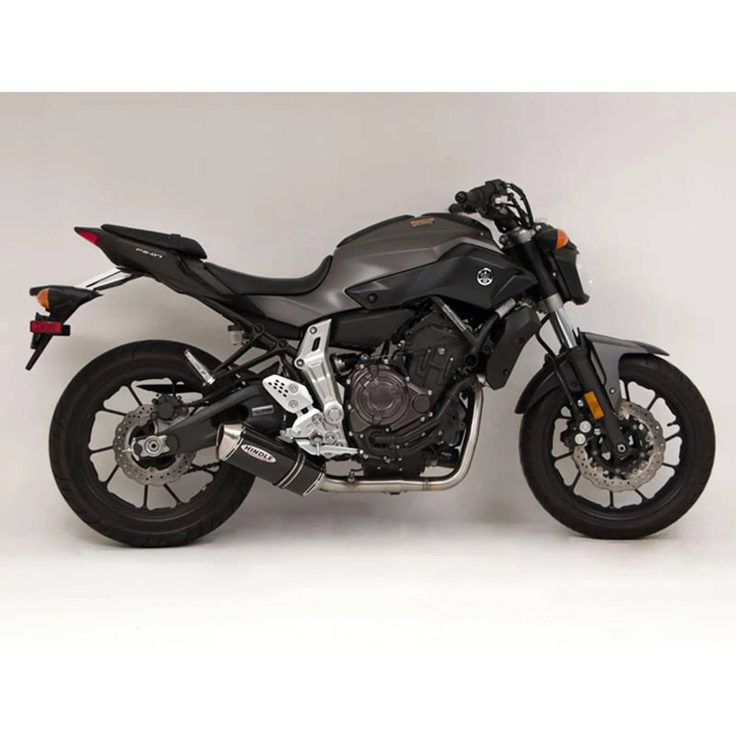 Hindle Evolution Full Exhaust System Yamaha FZ-17/MT-07 2015-2022 - Adventure Parts