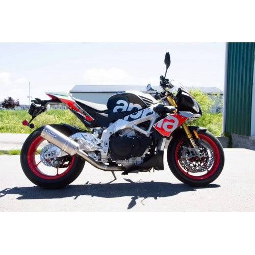 Hindle Evolution Slip-on Exhaust System Aprilia V4 1100 Tuono 2016-20