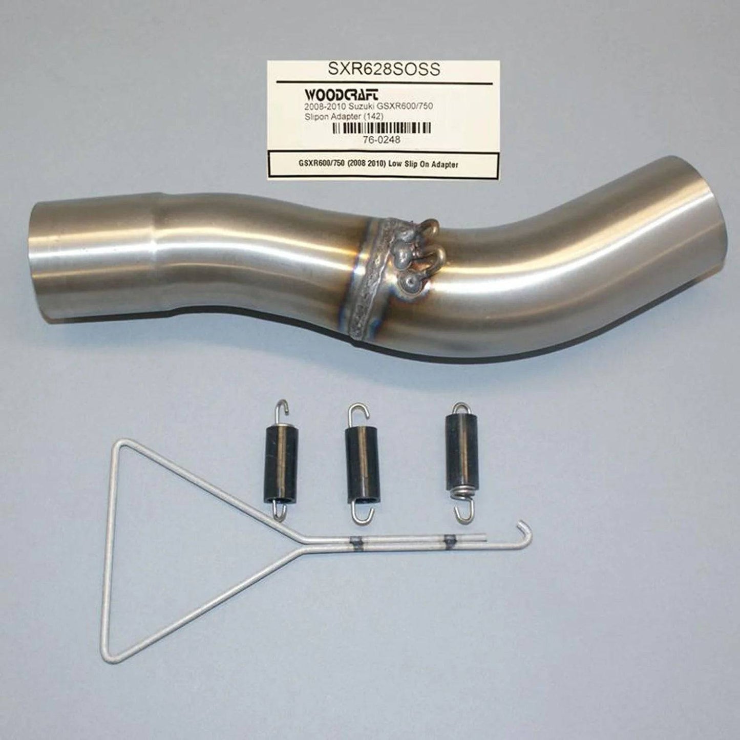 Hindle Evolution Slip-on Exhaust System Suzuki GSXR600/750 2008-10