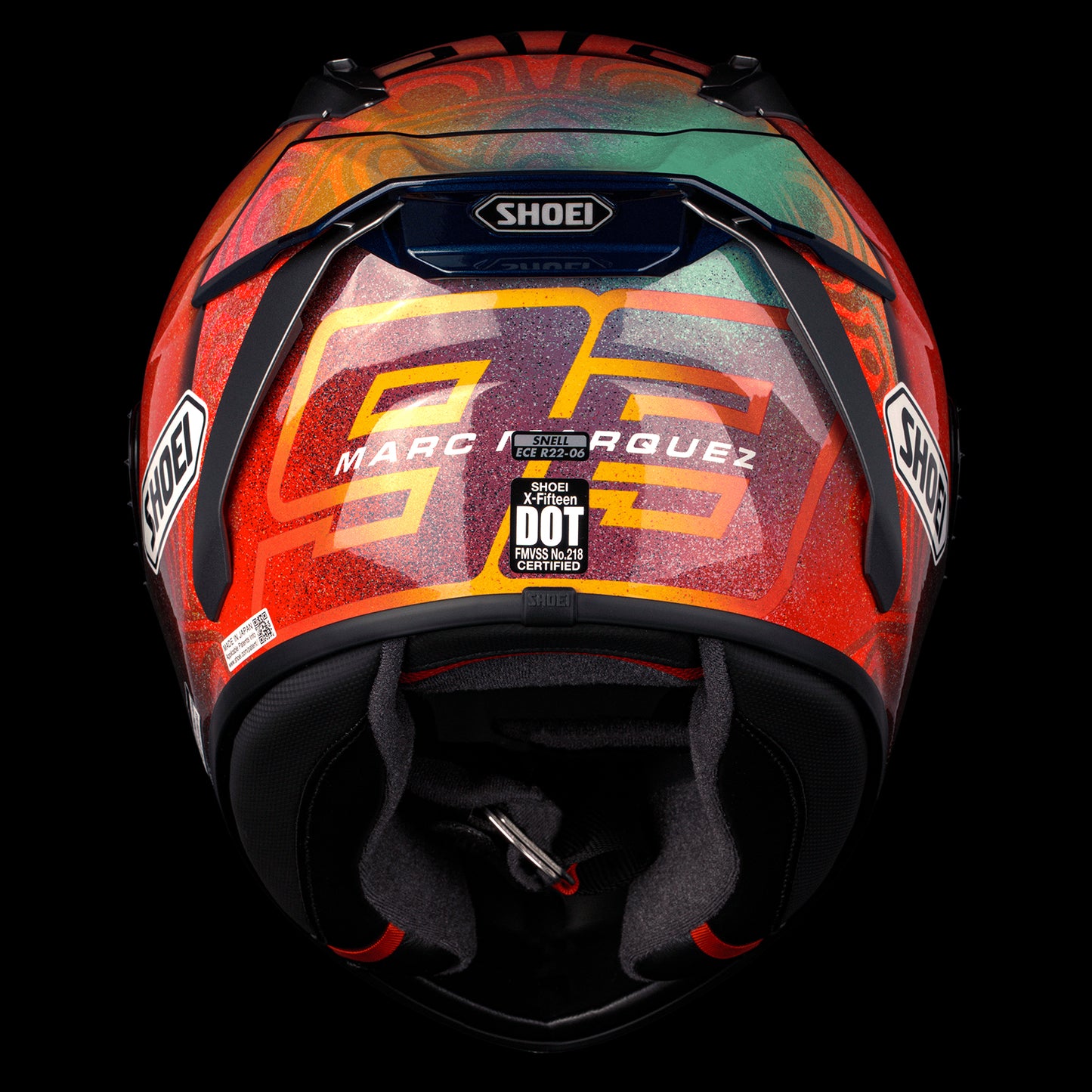 Shoei X-Fifteen Marquez Holi Full Face Motorcycle Helmet