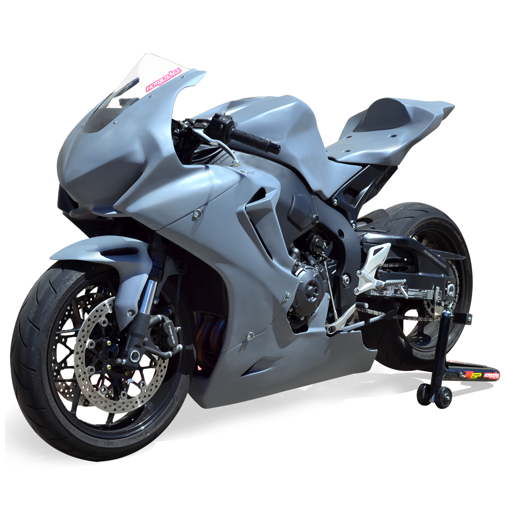 Hotbodies Racing Race Bodywork Primer Gray Honda CBR600RR 2017-2023 - Adventure Parts