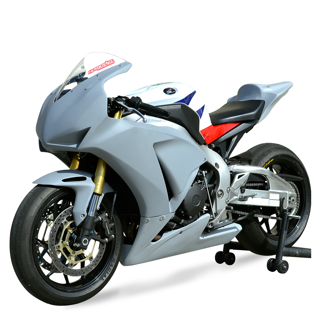 Hotbodies Racing Race Bodywork Primer Gray Honda CBR600RR 2012-2016 - Adventure Parts