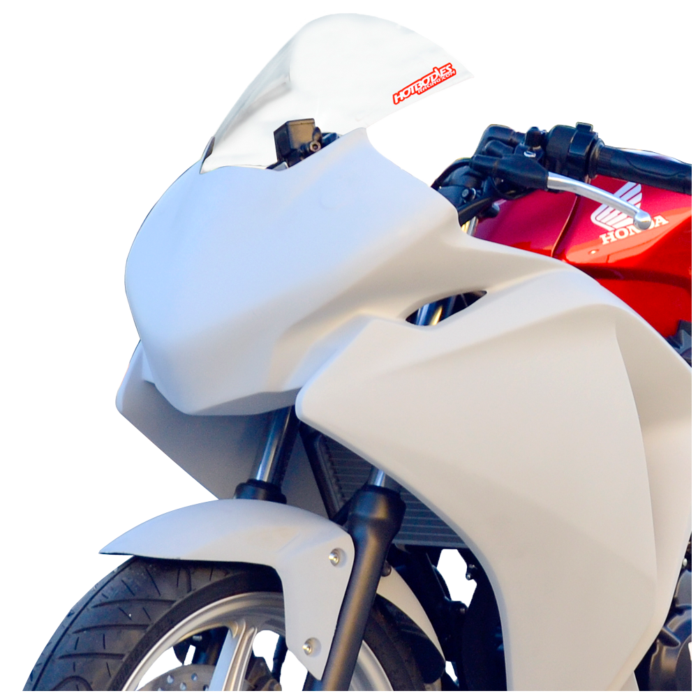 Hotbodies Racing Race Bodywork Primer Gray Honda CBR125R 2011-2018 - Adventure Parts