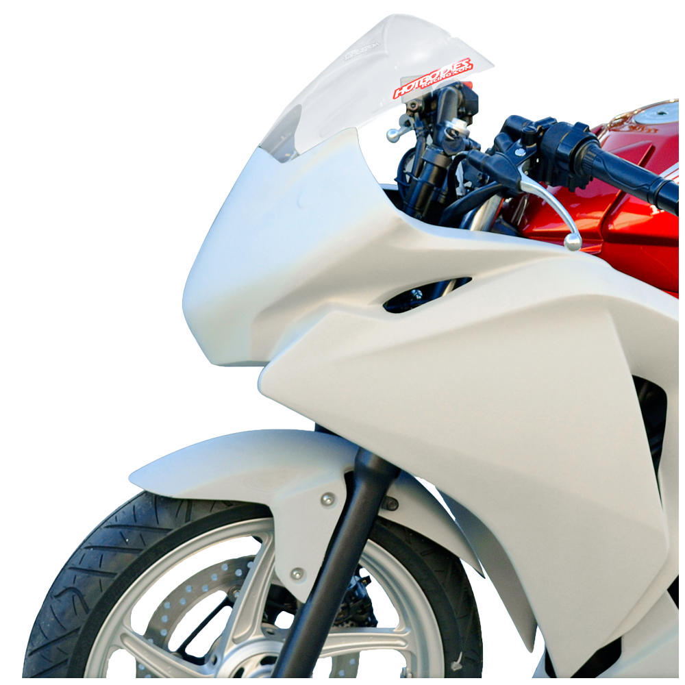 Hotbodies Racing Race Bodywork Primer Gray Honda CBR125R 2011-2018 - Adventure Parts