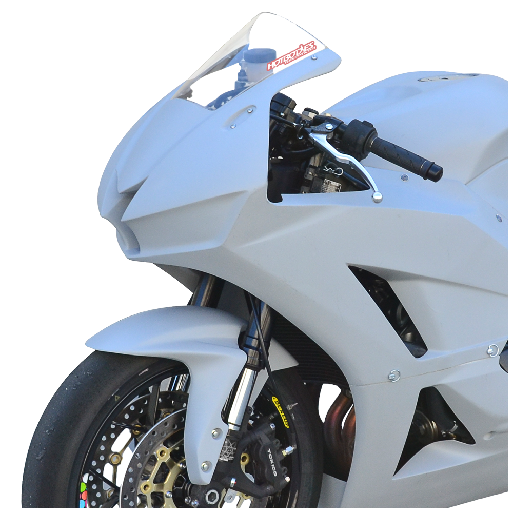 Hotbodies Racing Race Bodywork Primer Gray Honda CBR600RR 2013-2025 - Adventure Parts