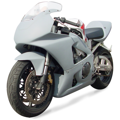 Hotbodies Racing Race Bodywork Primer Gray Honda CBR929RR 2000-2001 - Adventure Parts