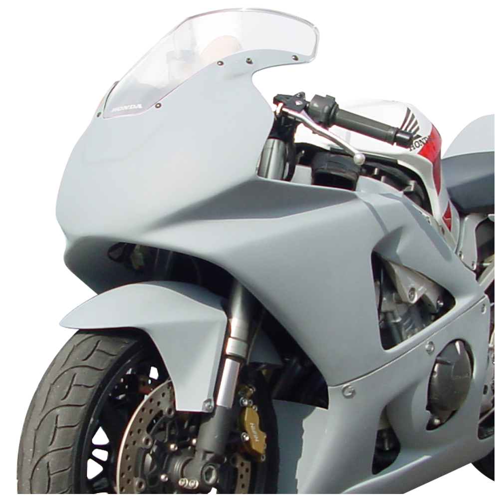 Hotbodies Racing Race Bodywork Primer Gray Honda CBR929RR 2000-2001 - Adventure Parts