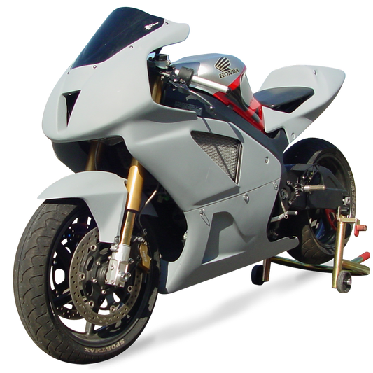 Hotbodies Racing Race Bodywork Primer Gray Honda RC51 2000-2007 - Adventure Parts