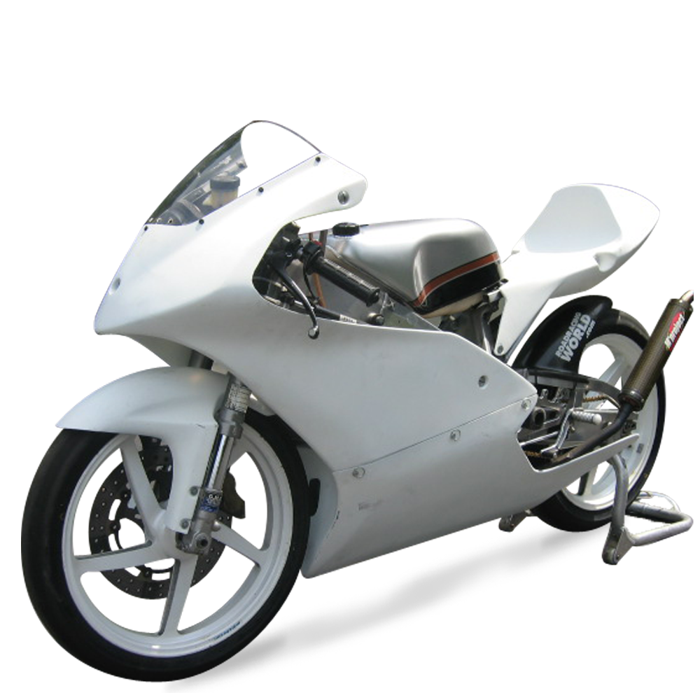 Hotbodies Racing Race Bodywork Primer Gray Honda RS125 2004-2007 - Adventure Parts