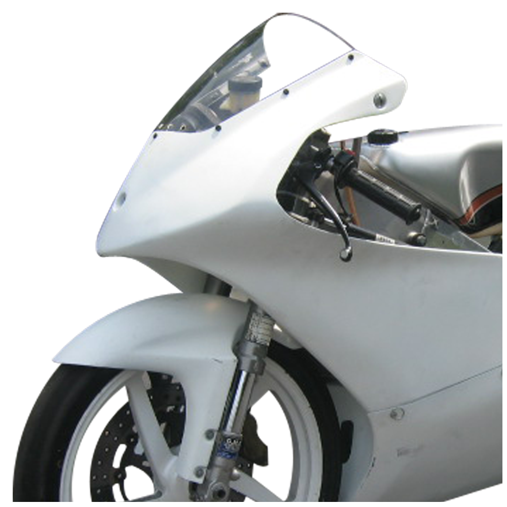Hotbodies Racing Race Bodywork Primer Gray Honda RS125 2004-2007 - Adventure Parts