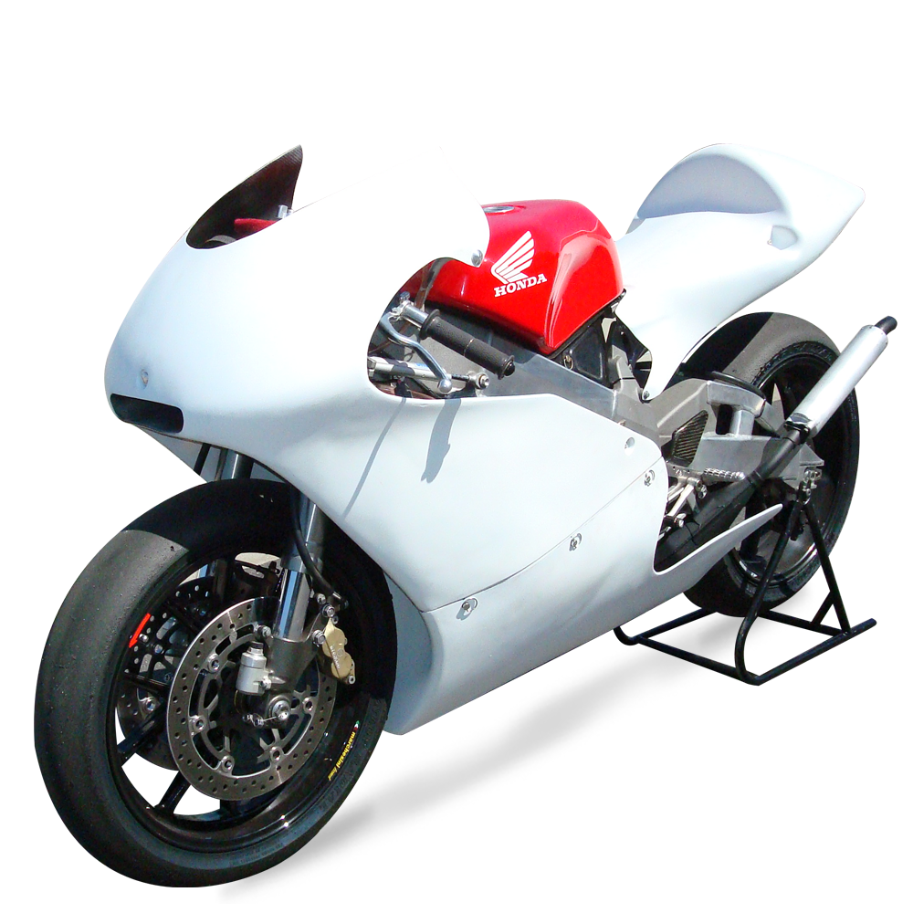 Hotbodies Racing Race Bodywork Primer Gray Honda RS 250 2002-2006 - Adventure Parts