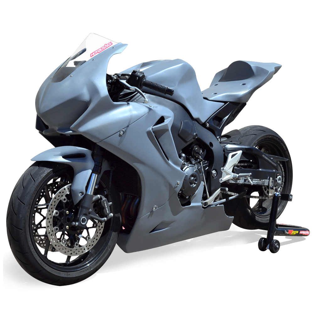 Hotbodies Racing Race Bodywork Fairings Honda CBR1000RR 2017-2023 - Primer Gray