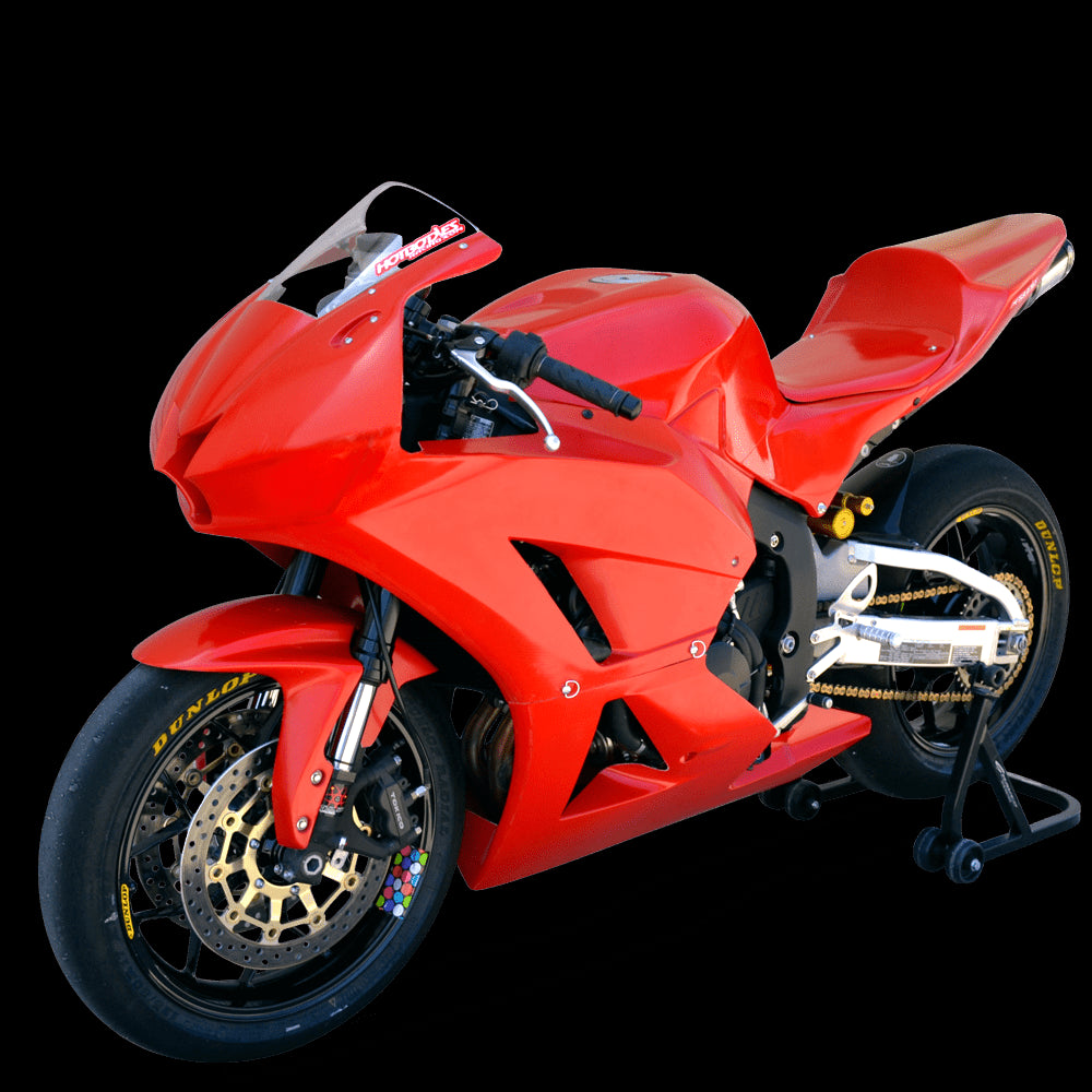Hotbodies Racing Race Bodywork Fairings Honda CBR600RR 2013-2024 - Red - Adventure Parts