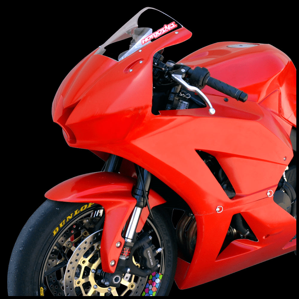 Hotbodies Racing Race Bodywork Fairings Honda CBR600RR 2013-2024 - Red - Adventure Parts