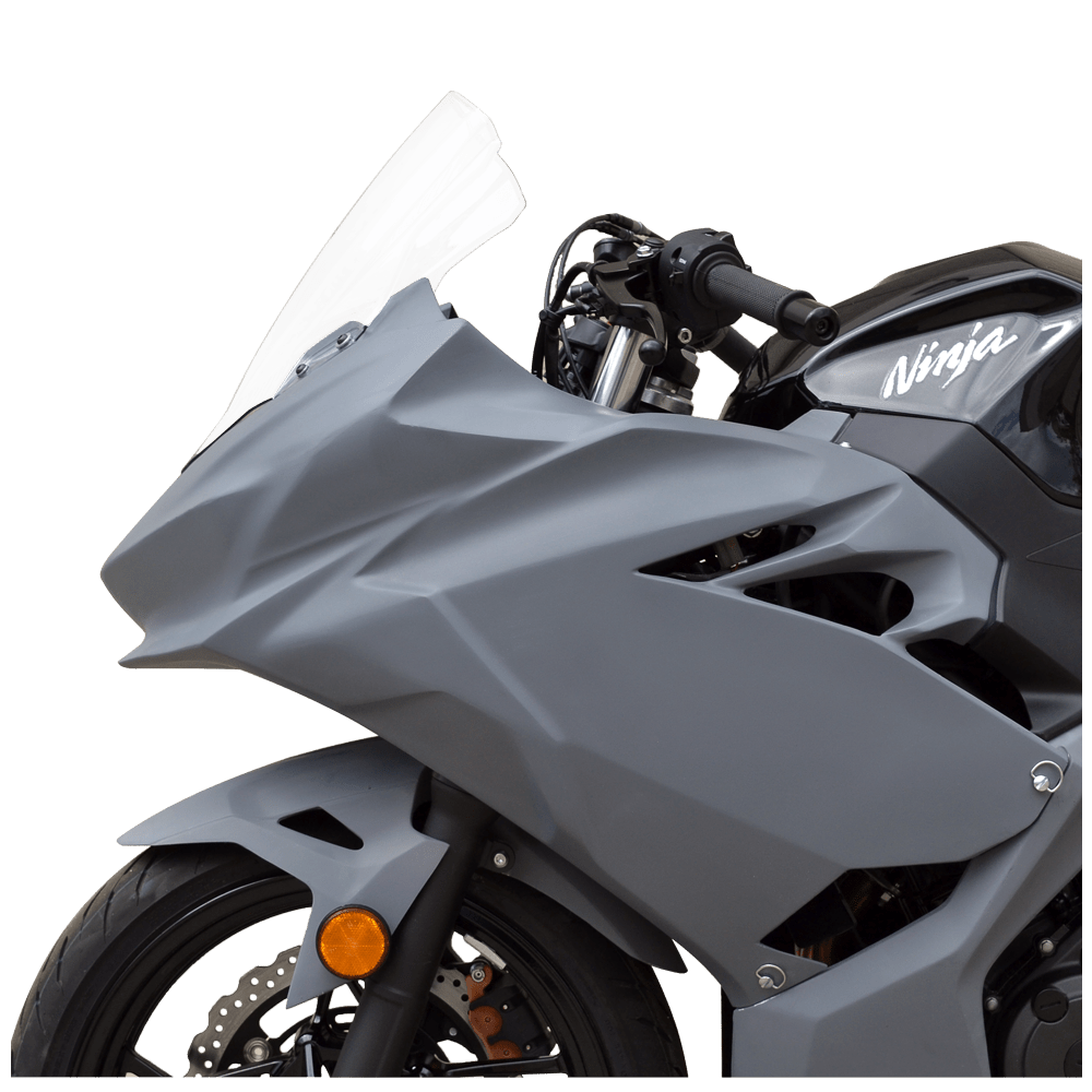 Hotbodies Racing Race Bodywork Fairings Kawasaki Ninja 400 2018-2024 - Primer Gray