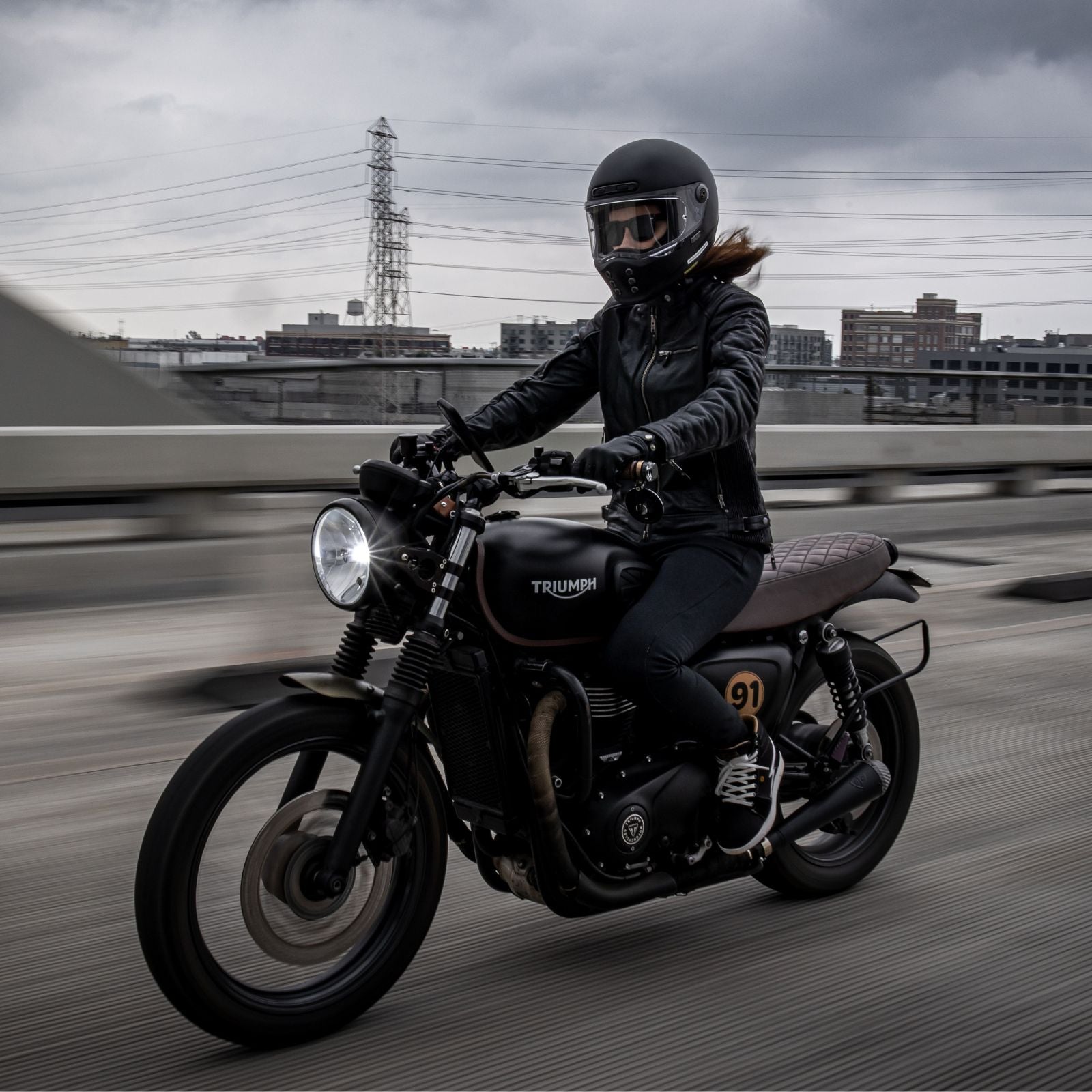 Cortech Hoyden Ladies Leather Motorcycle Jacket - Adventure Parts