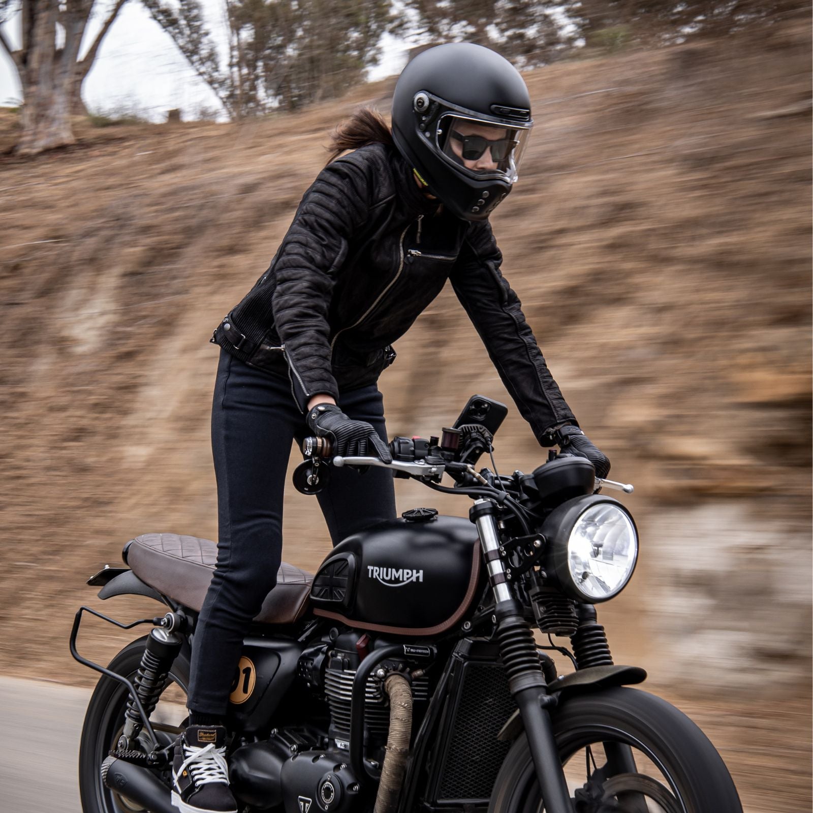 Cortech Hoyden Ladies Leather Motorcycle Jacket - Adventure Parts