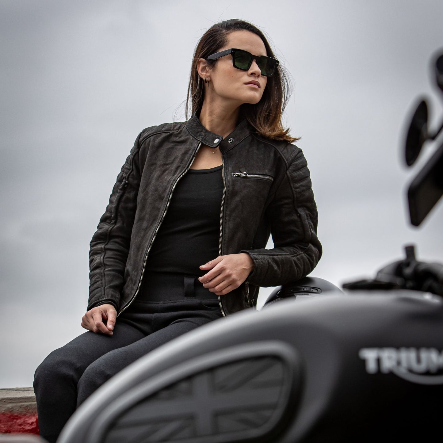 Cortech Hoyden Ladies Leather Motorcycle Jacket - Adventure Parts