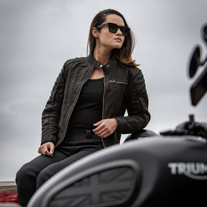 Cortech Hoyden Ladies Leather Motorcycle Jacket - Adventure Parts