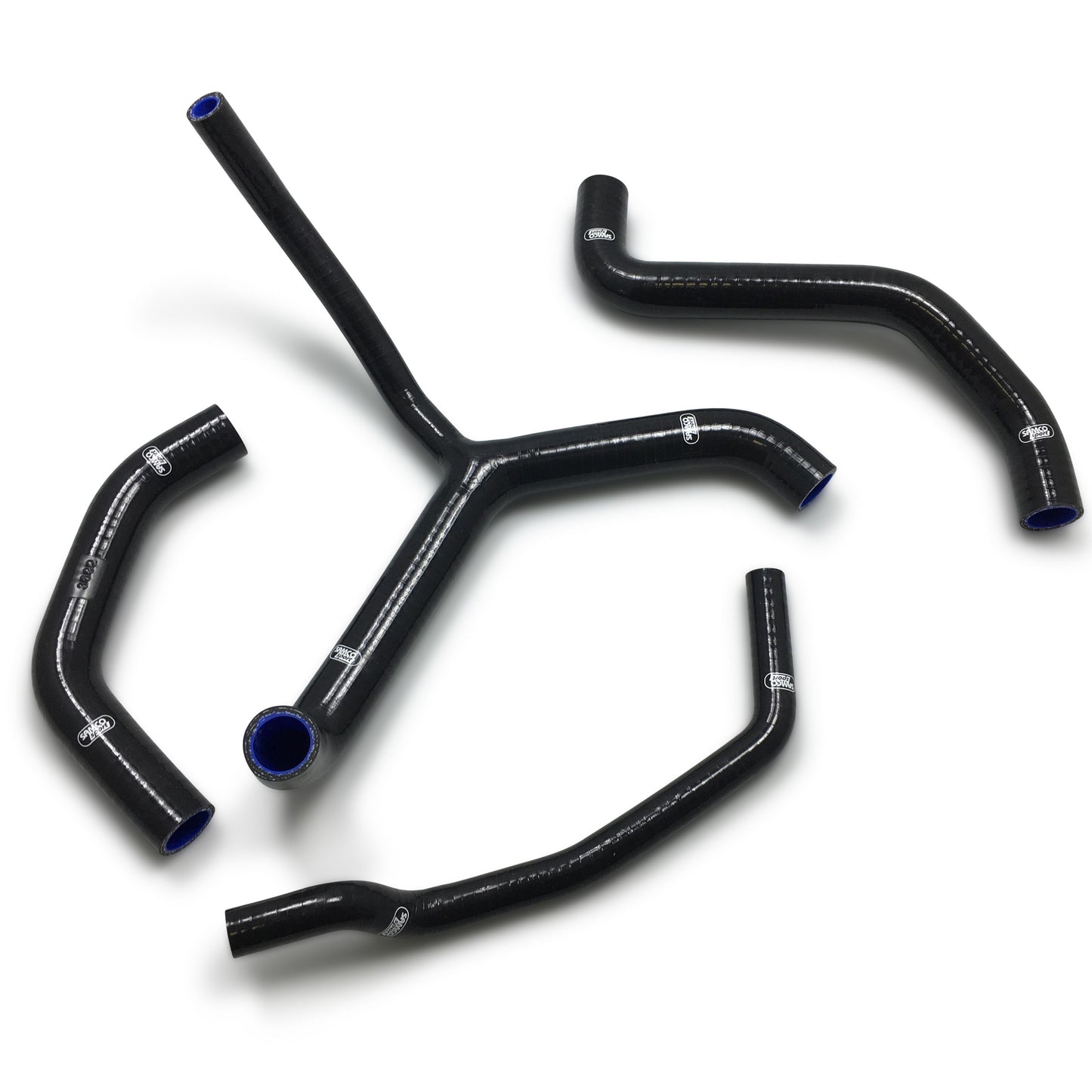 Samco Radiator Hose 4 Piece Kit Kawasaki ZX 10R/SE/KRT/RR Race Bike Design 2016-2020 - Adventure Parts