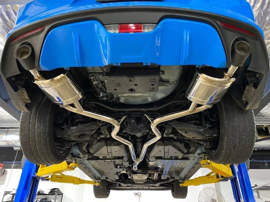 Vandemon Ford Mustang 2.3 ECO Boost Bimodal Stealth Cat back Exhaust System 2015+