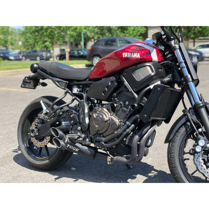 Toce Razor Tip Full Exhaust - Yamaha XSR700 2016-2025