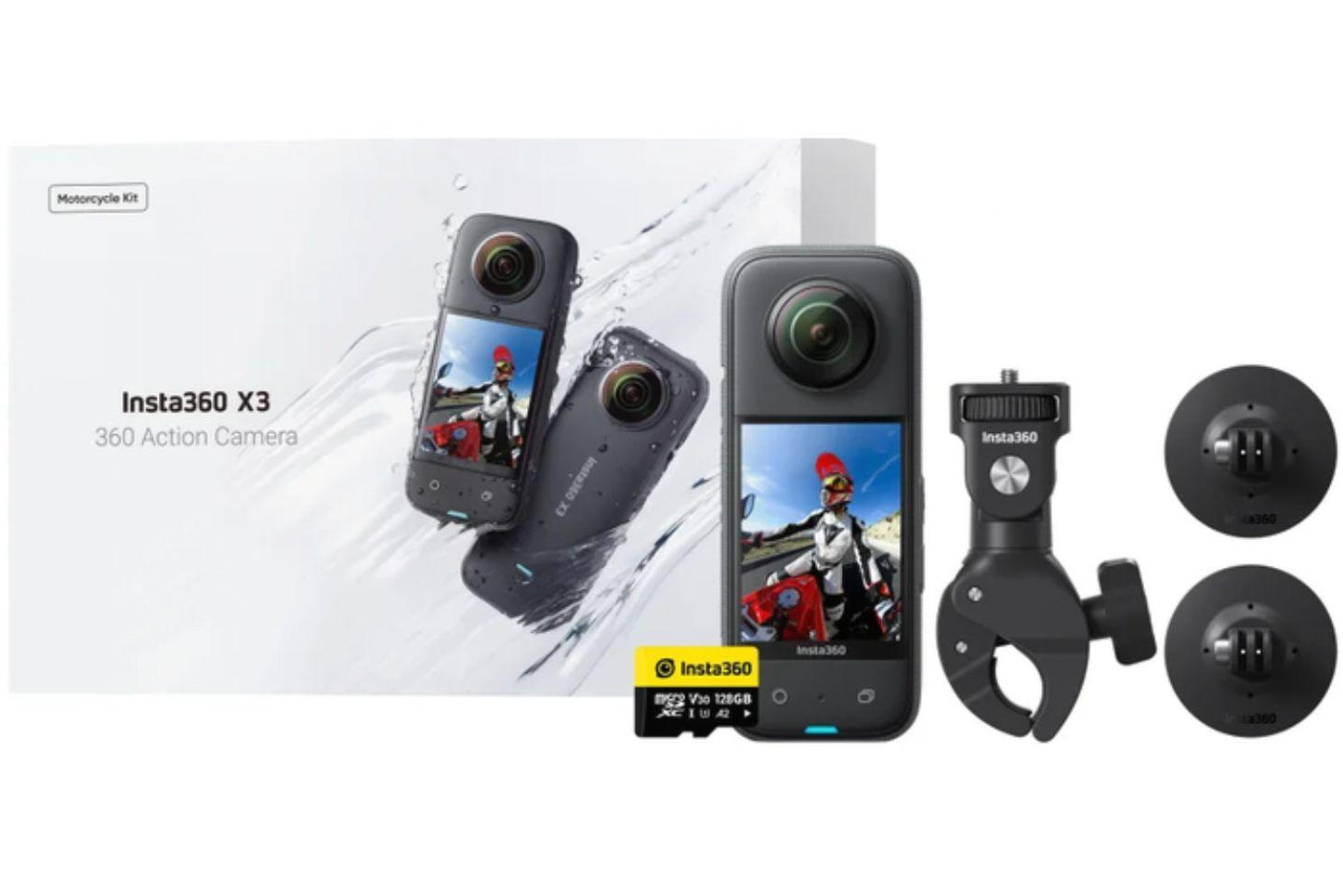 Insta360 X3 Motorcycle Bundle