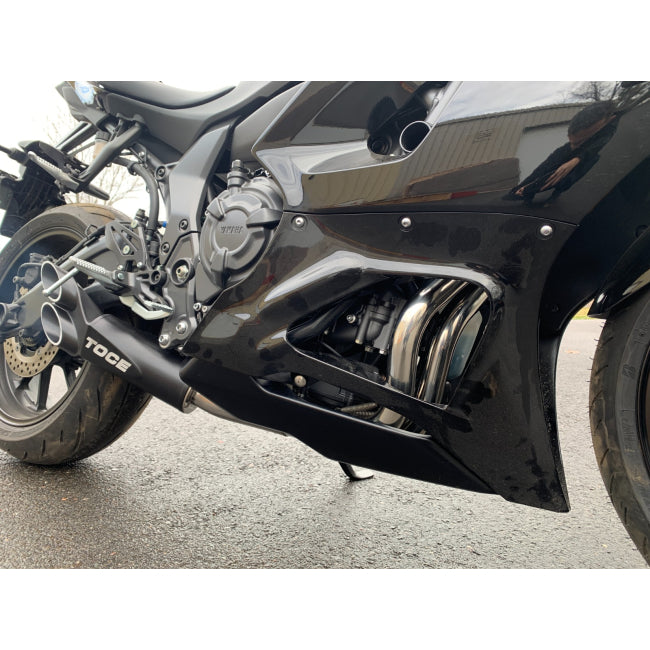 Toce Razor Tip Full Exhaust - Yamaha R7 2020-2025 - Adventure Parts