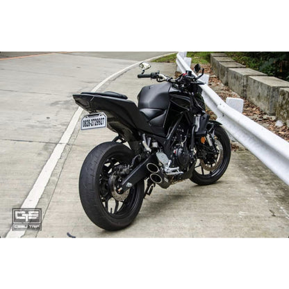Toce Razor Tip Full Exhaust - Yamaha MT-03 2015-2025