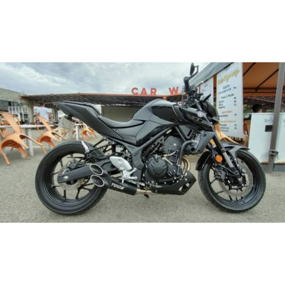 Toce Razor Tip Full Exhaust - Yamaha MT-03 2015-2025