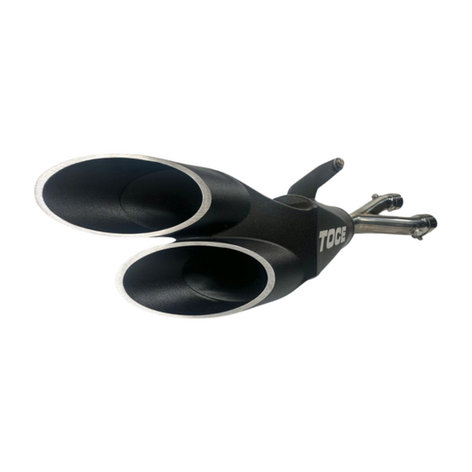 Toce Razor Tip Decat Exhaust - Yamaha R1 2015-2025