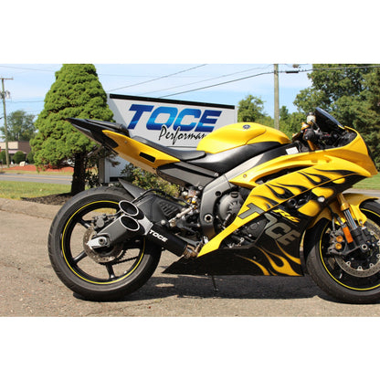 Toce Razor Tip Slipon for Decatted Exhausts - Yamaha R6 2006-2021 - Adventure Parts