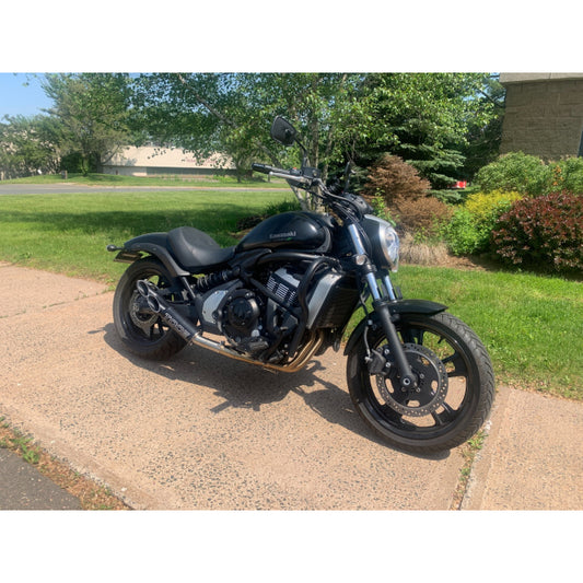 Toce Upswept Double Down Full Exhaust - Kawasaki Vulcan 650 S 2015-2025 - Adventure Parts