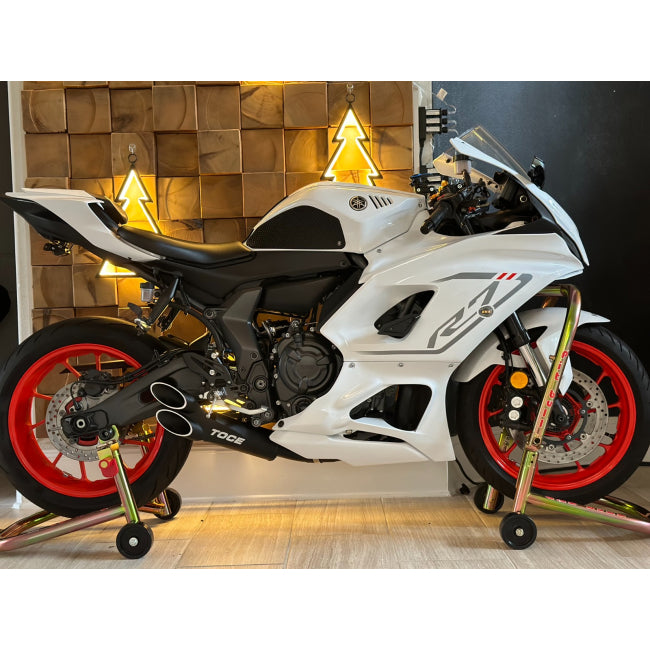 Toce Razor Tip Full Exhaust - Yamaha R7 2020-2025 - Adventure Parts