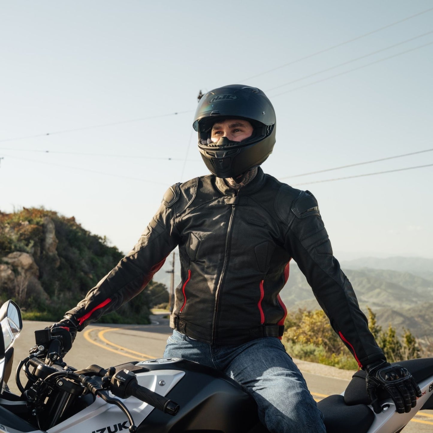 Noru Kaneda Leather Motorcycle Jacket - Adventure Parts