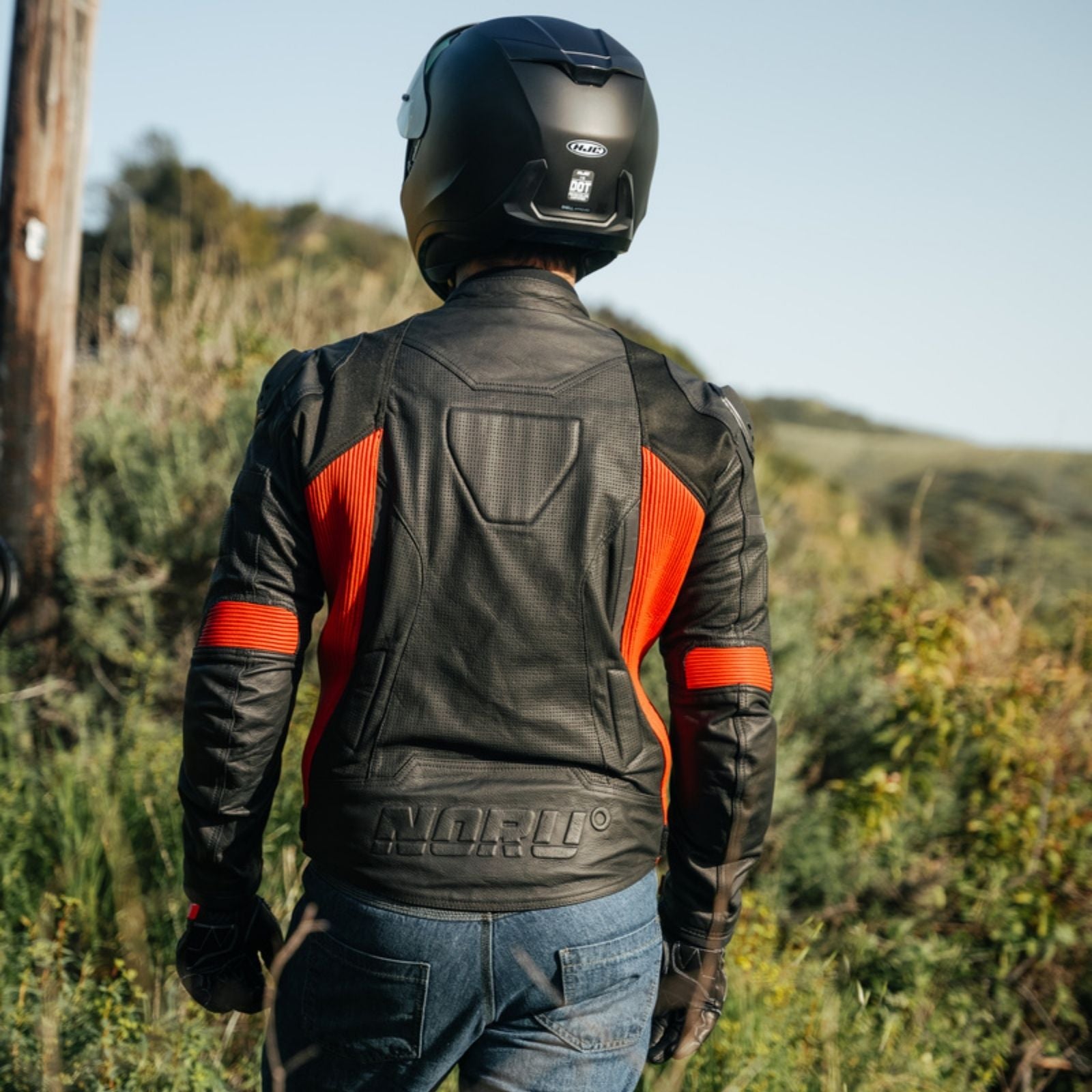 Noru Kaneda Leather Motorcycle Jacket - Adventure Parts