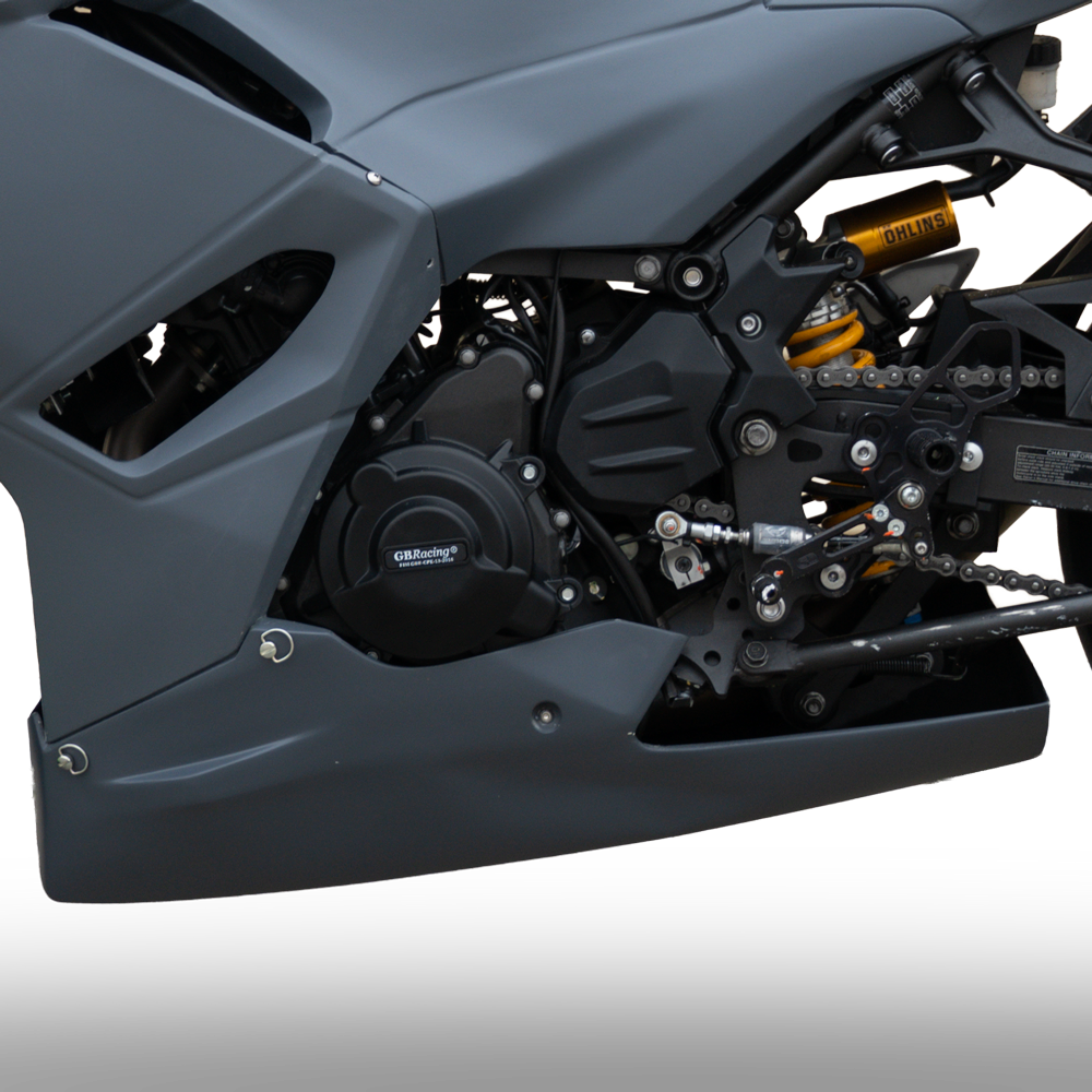 Hotbodies Racing Race Bodywork Primer Gray Kawasaki Ninja 500 2024+ - Adventure Parts