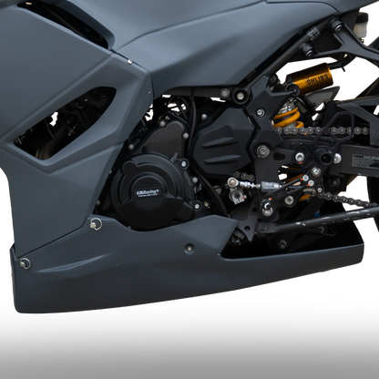 Hotbodies Racing Race Bodywork Primer Gray Kawasaki Ninja 500 2024+ - Adventure Parts