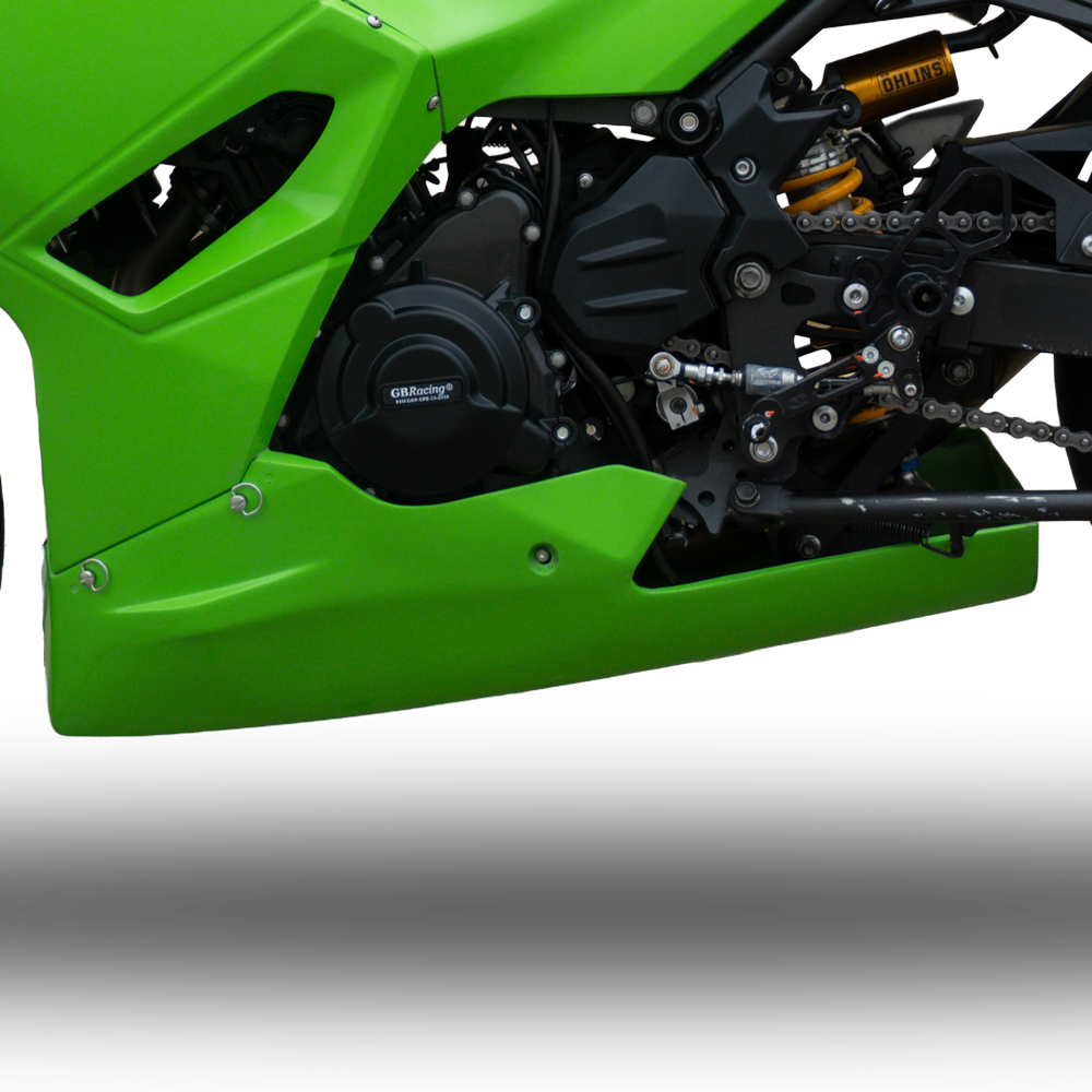 Hotbodies Racing Race Bodywork Color Form Green Kawasaki Ninja 500 2024+ - Adventure Parts