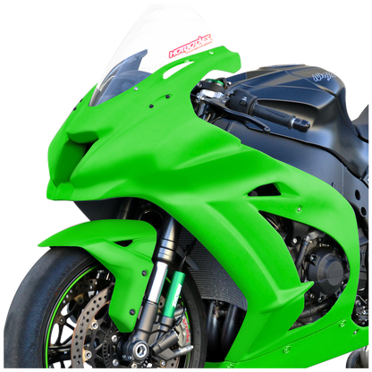 Hotbodies Racing Race Bodywork – ColorForm Green Kawasaki ZX10R/RR 2016-2020 - Adventure Parts